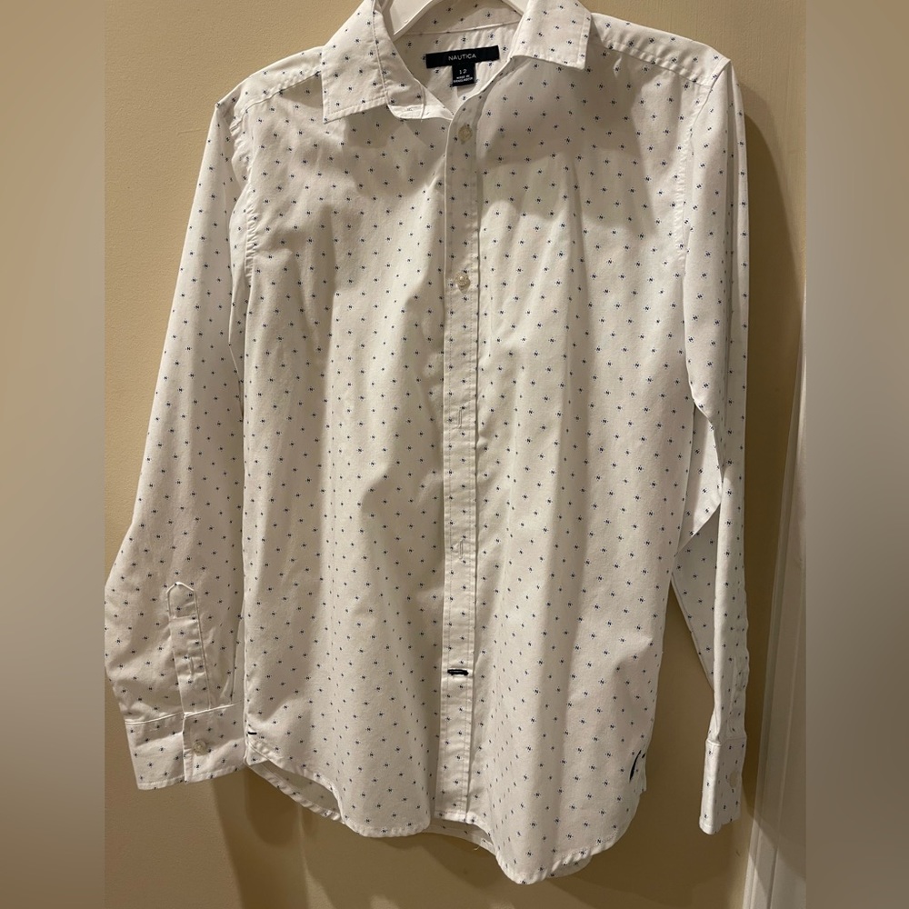 A Nautica Button down shirt for boys